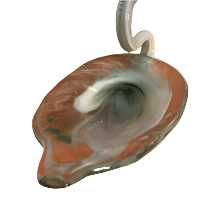 Vintage Murano-Style Swan Bowl