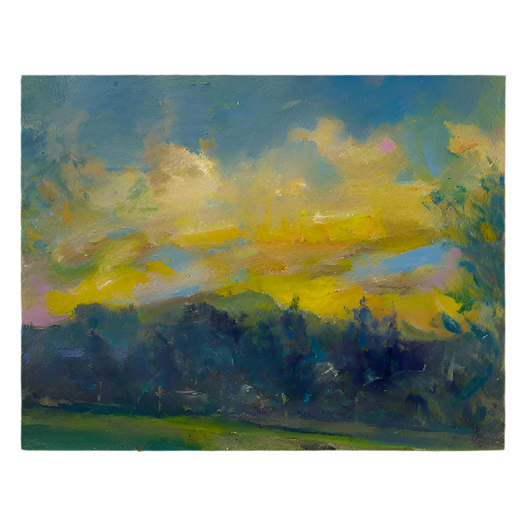 Sundown Oil Painting
