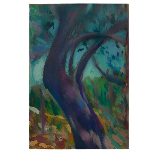 The Oak Corral Oil Painting