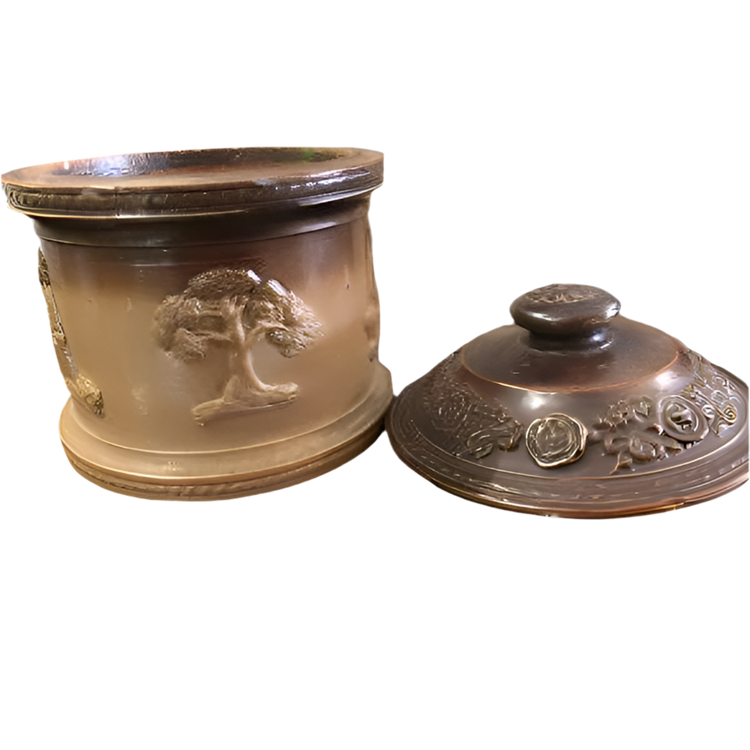 Mid 20th Century Doulton Lidded Pot