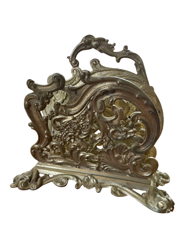 Decorative brass Napkin Holder with intricate designs