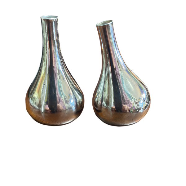 Dansk Designs Quistgaard Silver Onion Candle Holders Danish