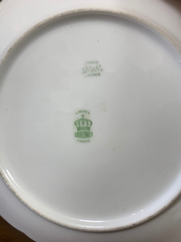 Antique Limoges Coronet France Hand-Painted