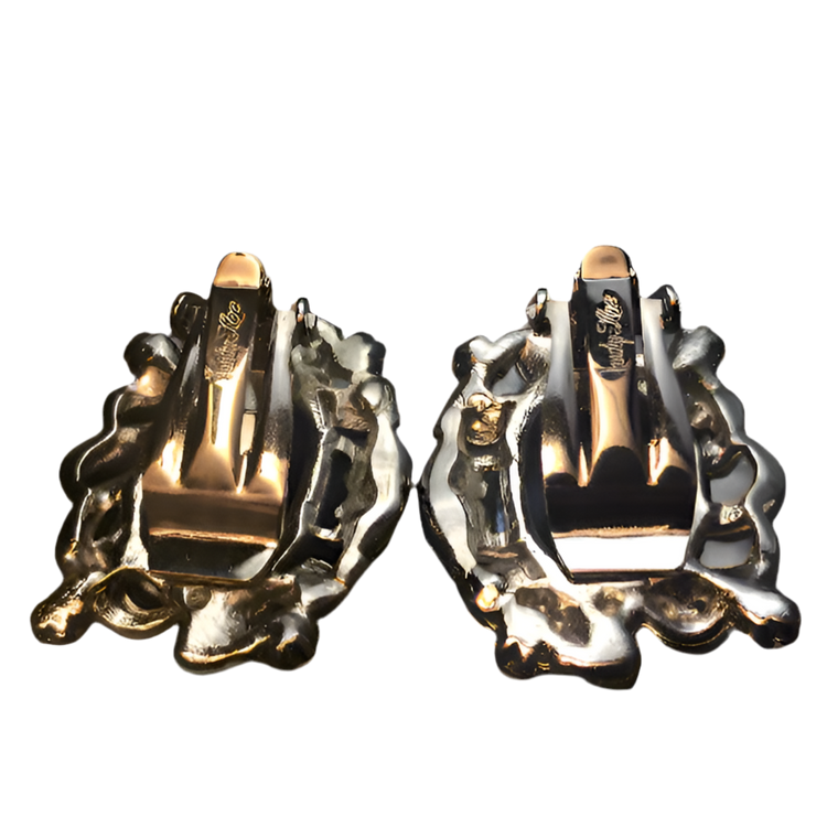 Vintage Judy Lee Clip-On Earrings