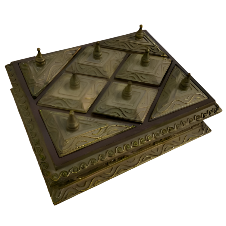 Trinket Box Jewelry Box Hand Carved