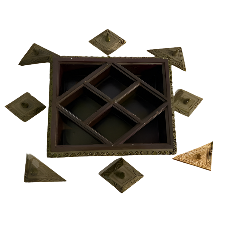 Trinket Box Jewelry Box Hand Carved