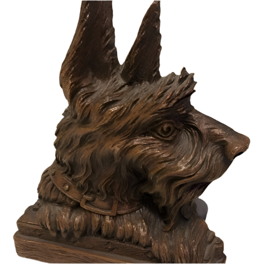 Vintage Bookends Scottish Dog Terrier - Set of Two
