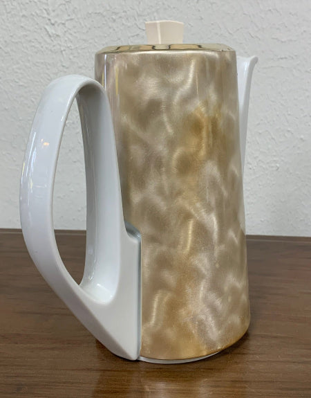 Mid Century Porcelain Insulated Jug Coffee/Tea Pot