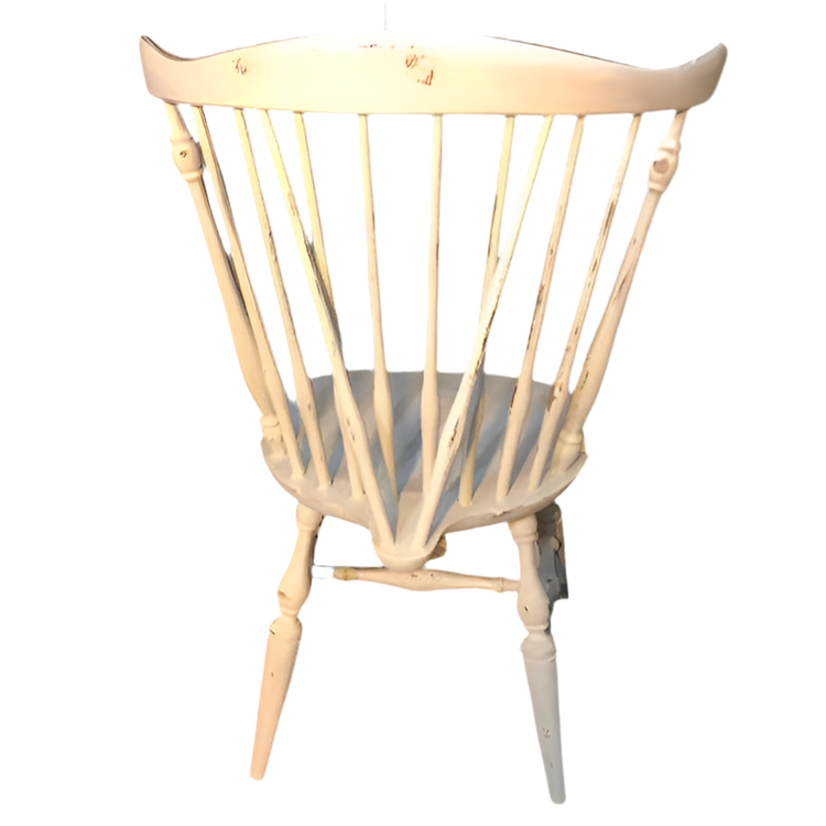 Vintage Hand Painted Spindle Back Chair