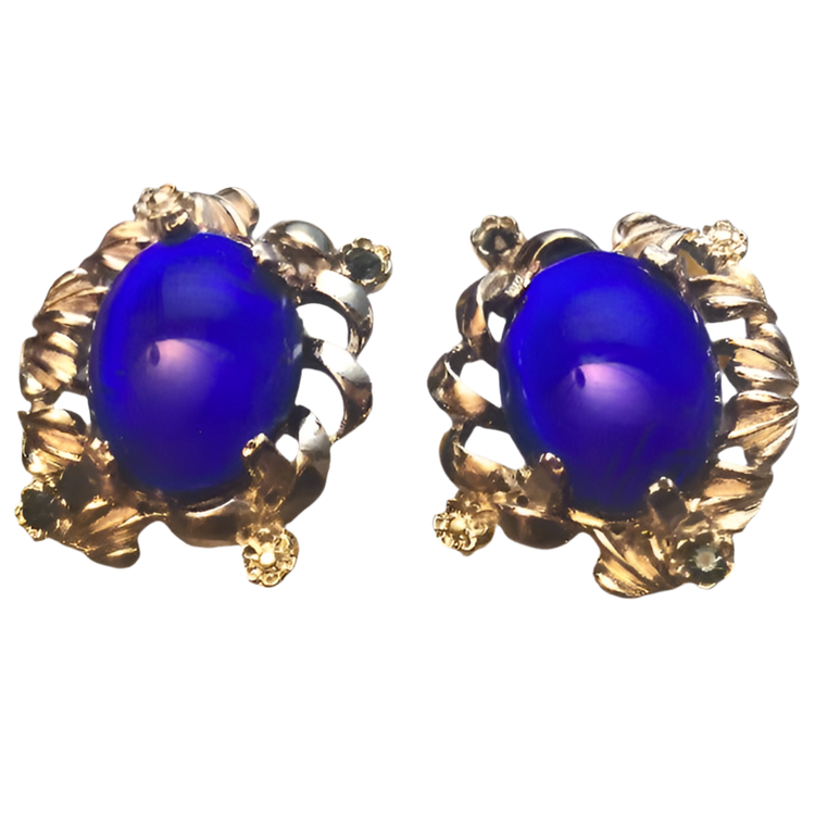 Vintage Judy Lee Clip-On Earrings