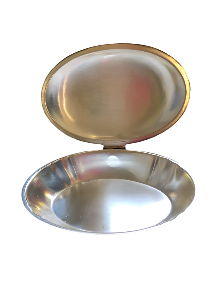 Vintage Poole Silver Company Oval Silent Butler Crumb Catcher