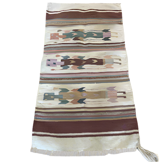 Vintage South West Hand Woven Rug