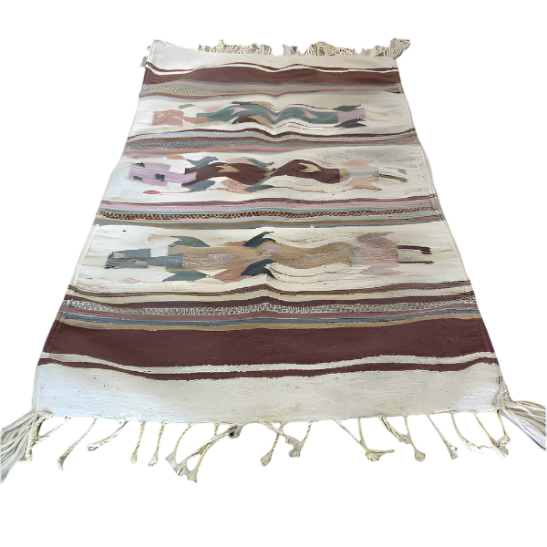 Vintage South West Hand Woven Rug
