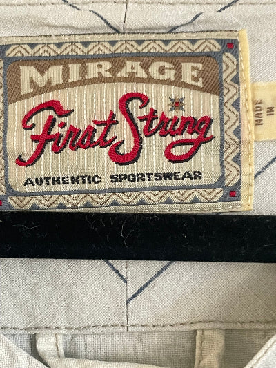 Vintage Brooklyn Baseball Jersey – Mirage First String Pinstripe Shirt Size M