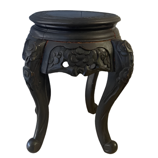 Meiji-period Japanese Export Small Side Table / Plant Stand