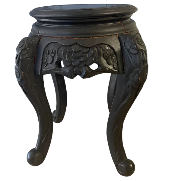 Meiji-period Japanese Export Small Side Table / Plant Stand