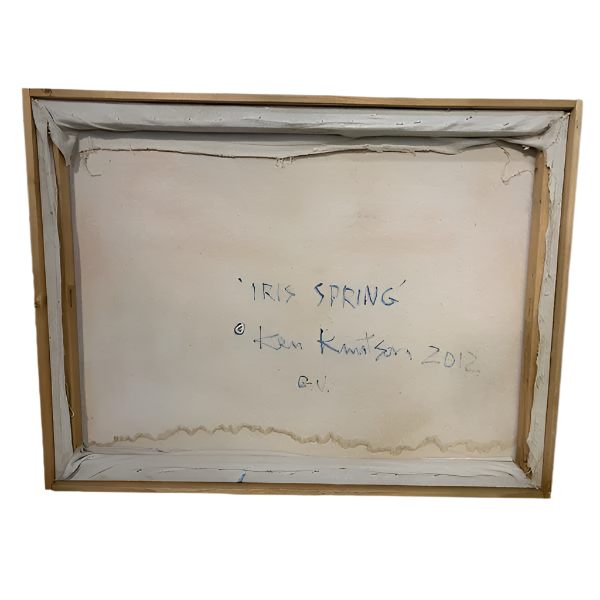 Iris Spring Oil Painting