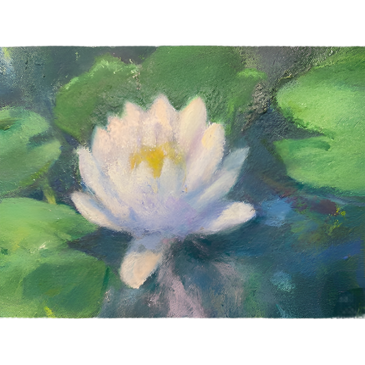 Lily Pads Oil Painting