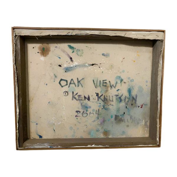 Oak View Oil Painting