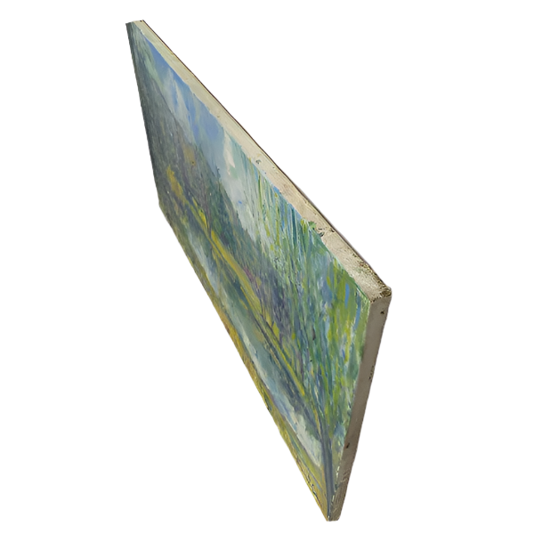 Spring Water Oil Painting