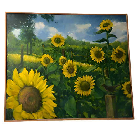 Sunflowers Oil Painting