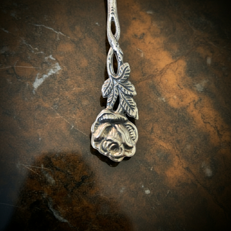 Antique Art Nouve Spoon 800 Silver Stamped