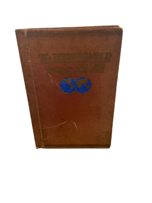 1922 The New World Looseleaf Atlas – C.S. Hammond, Rare Antique Maps