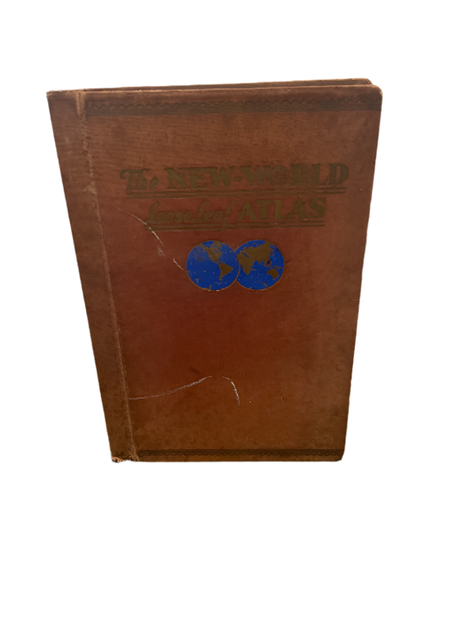 1922 The New World Looseleaf Atlas – C.S. Hammond, Rare Antique Maps