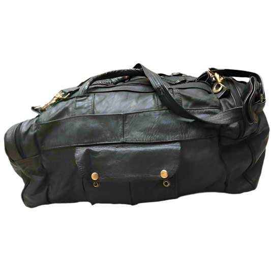 Vintage Quality Leather Duffle Bag