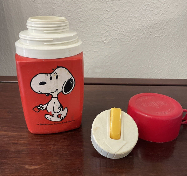 Vintage Snoopy Thermos King Sealey