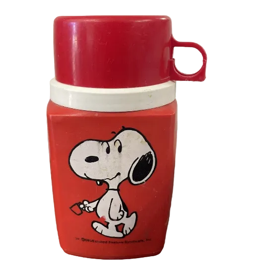 Vintage Snoopy Thermos King Sealey