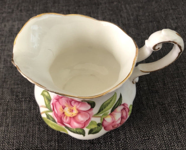 Vintage Paragon Tapestry Rose Bone China Creamer
