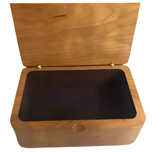 Handmade Wood Treasure Box