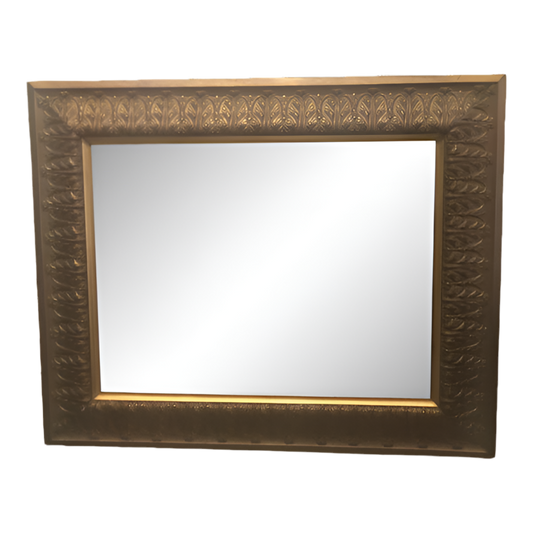 Vintage Mirror with Ornate Gilt Wood Frame