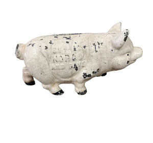 Antique Cast Iron Norco Piggy Bank