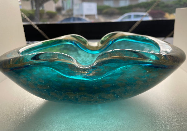 Vintage Art Deco Murano Style  Bowl - Astray