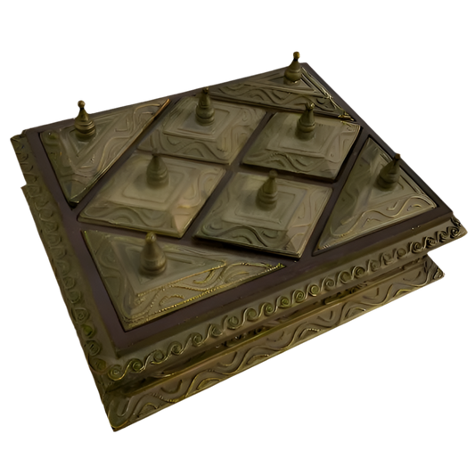 Trinket Box Jewelry Box Hand Carved