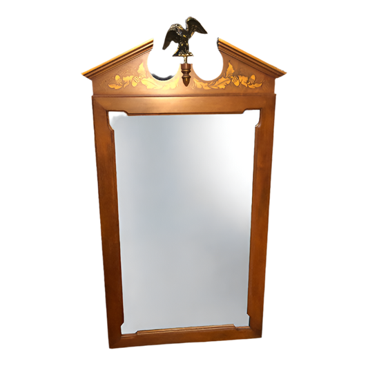 Vintage Tell City Furniture Maple Wall Mirror