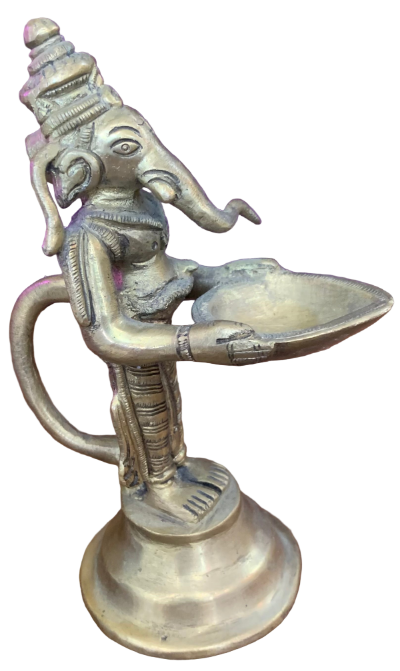 Brass figure