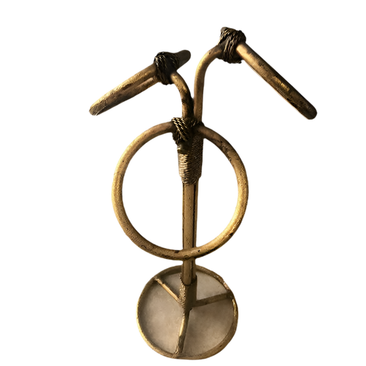 Hollywood Regency Italian Rope Tassel Towel Stand