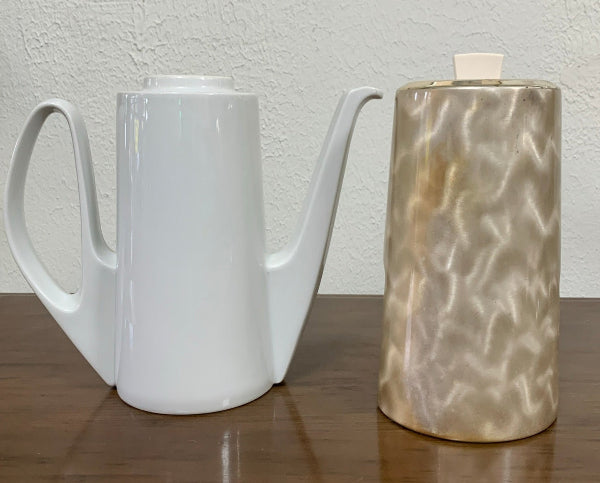 Mid Century Porcelain Insulated Jug Coffee/Tea Pot