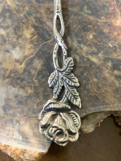 Antique Art Nouve Spoon 800 Silver Stamped