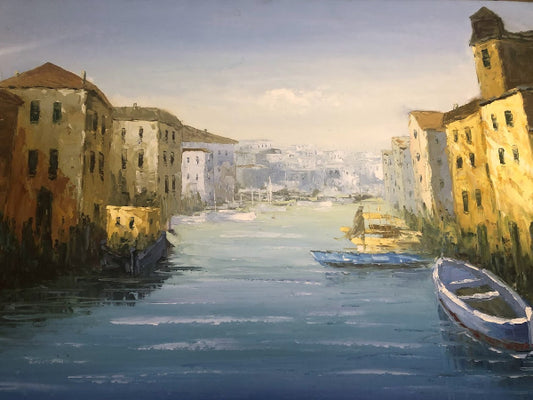 Venice Scene Oil Painting