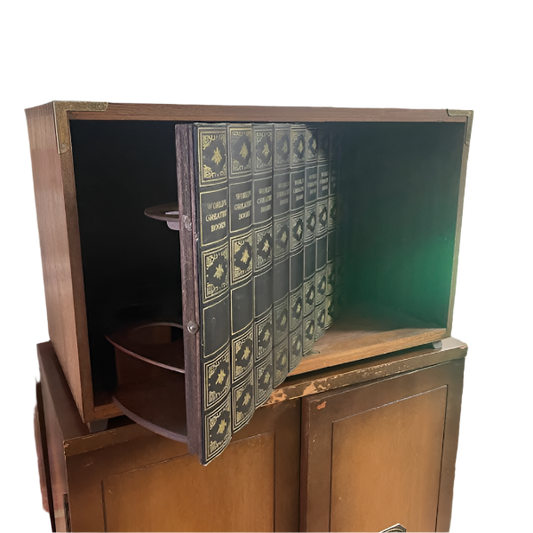World’s Greatest Book Hidden Secret Bar Stealthy Prohibition Liquor Cabinet