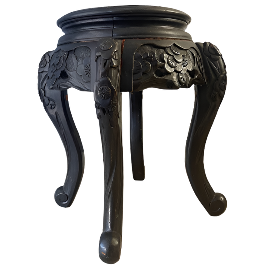 Meiji-period Japanese Export Small Side Table / Plant Stand