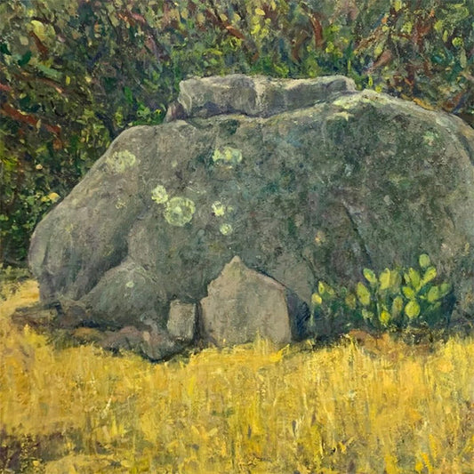 Rock Oil Painting