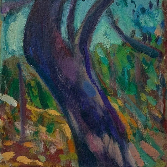 The Oak Corral Oil Painting