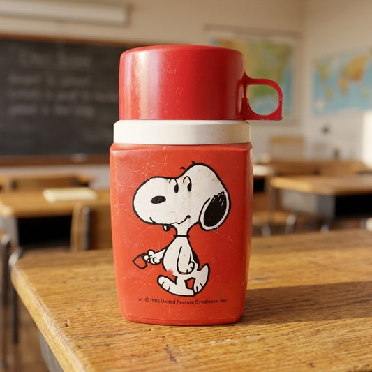 Vintage Snoopy Thermos King Sealey