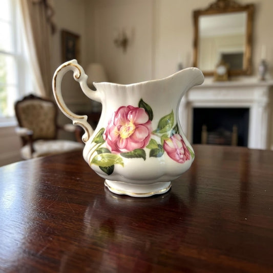 Vintage Paragon Tapestry Rose Bone China Creamer